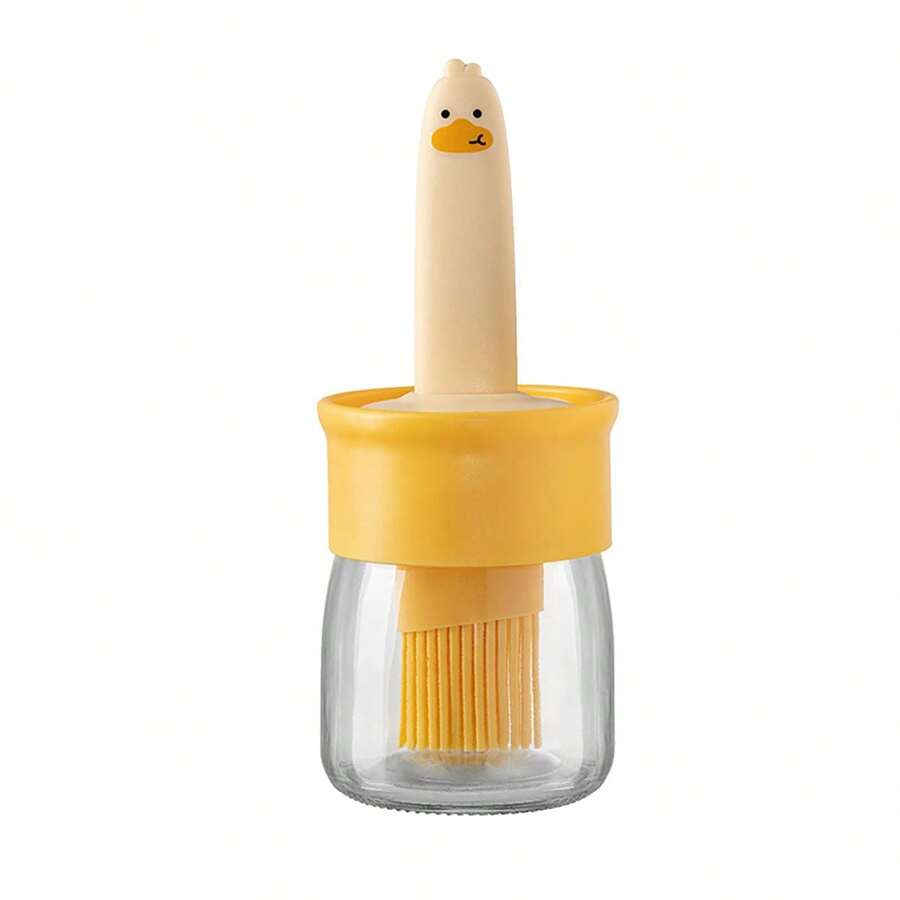 Silicone Oil Bottle Set With Brush