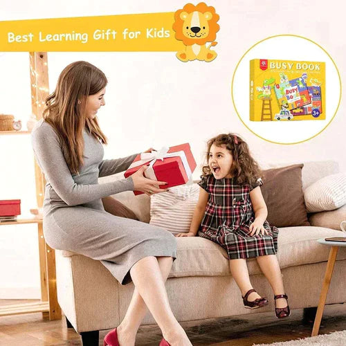 Montessori Quiet Busy Book for Kids