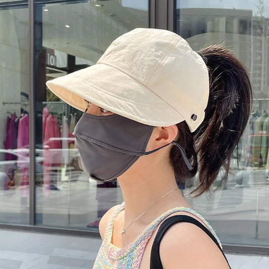 Cute Large Brim Sunscreen Hat