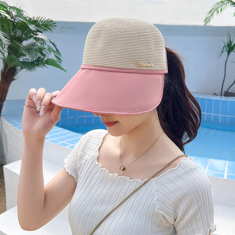 Cute Large Brim Sunscreen Hat